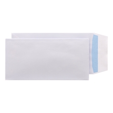 Classmates DL White Self Seal Pocket Envelopes - Box of 1000